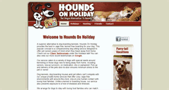 Desktop Screenshot of houndsonholiday.ca